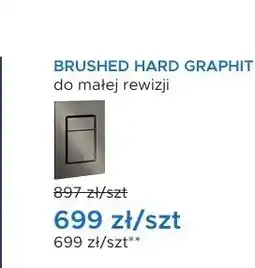 Blu Przycisk spłukujący GROHE BRUSHED HARD GRAPHITE oferta