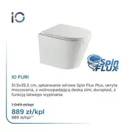 Blu Miska WC wisząca iO Furi oferta