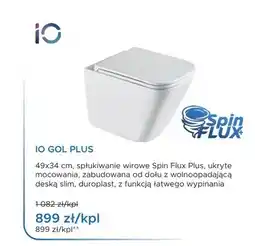Blu Miska WC wisząca iO Gol Plus oferta
