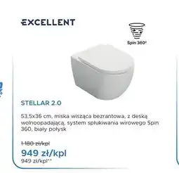 Blu Miska WC wisząca Excellent Stellar 2,0 oferta