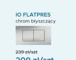 Blu Przycisk spłukujący IO FLATPRES chrom błyszczący oferta