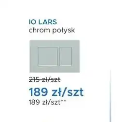 Blu Przycisk spłukujący IO LARS chrom połysk oferta