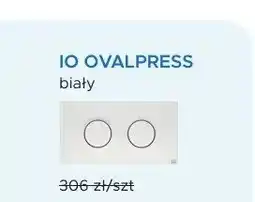 Blu Przycisk spłukujący IO OVALPRES biały oferta