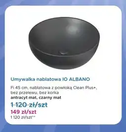 Blu Umywalka nablatowa IO ALBANO fi 45 cm oferta