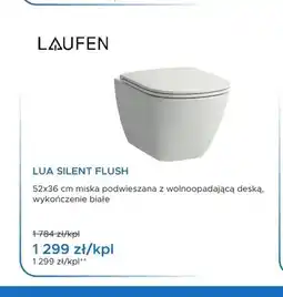 Blu Miska WC wisząca Laufen Lua Silent Flush oferta