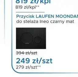 Blu Przycisk LAUFEN MOONDANCE czarny mat oferta