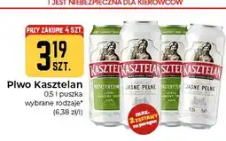 Społem Częstochowa Piwo Kasztelan Niepasteryzowane oferta