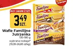 Społem Częstochowa Wafle cytrynowe Familijne Jutrzenka oferta