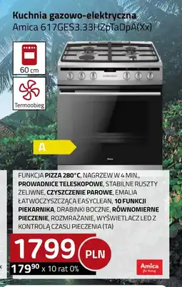 Kakto Kuchenka gazowo-elektryczna Amica oferta