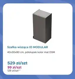 Blu Szafka wisząca IO MODULAR półsłupek mat DSM oferta