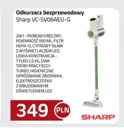 Kakto Odkurzacz bezprzewodowy Sharp oferta
