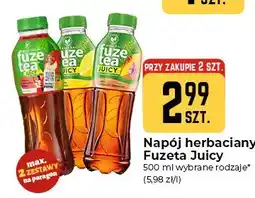Społem Częstochowa Napój herbaciany Fuze Tea Juicy brzoskwinia hibiskus oferta
