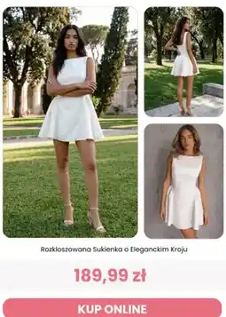Renee Rozkloszowana sukienka o eleganckim kroju Reneé oferta