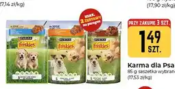 Społem Częstochowa Karma dla psa Purina Friskies Adult w sosie oferta