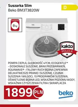 Kakto Suszarka na pranie Beko oferta