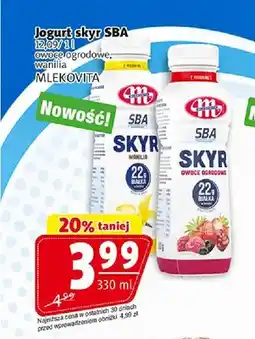 Prim Market Jogurt skyr SBA owoce ogrodowe Mlekovita oferta