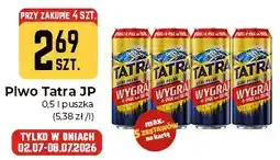 Społem Częstochowa Piwo Tatra Jasne Pełne oferta