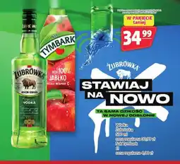 Prim Market Zestaw wódka Żubrówka Bison Grass + sok Tymbark jabłko oferta