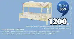 JYSK Łóżko piętrowe oferta