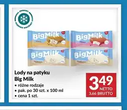 Makro Lody na patyku Big Milk Choco oferta