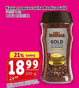 Prim Market Kawa rozpuszczalna Cafe Romica Gold oferta
