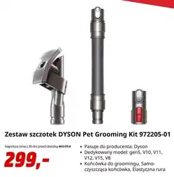 Media Markt Zestaw szczotek Dyson Pet Grooming Kit oferta