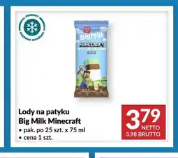 Makro Lody na patyku Big Milk Minecraft oferta
