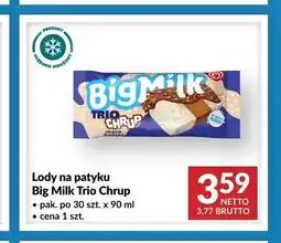 Makro Lody na patyku Big Milk Trio Chrup oferta
