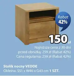 JYSK Stolik nocny oferta
