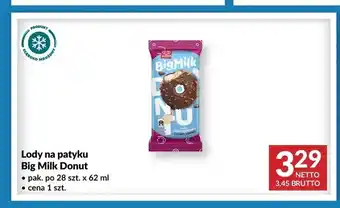 Makro Lody na patyku Big Milk Donut oferta
