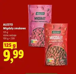Lidl Migdały o smaku truskawkowym Alesto oferta