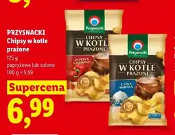 Lidl Chipsy w kotle prażone solone Przysnacki oferta