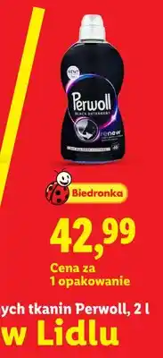 Lidl Płyn do prania ciemnych tkanin Perwoll Renew oferta