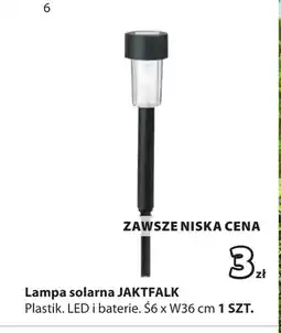 JYSK Lampa solarna oferta