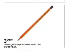 Empik Ołówek grafitowy Koh-I-Noor 1500 grafit B oferta