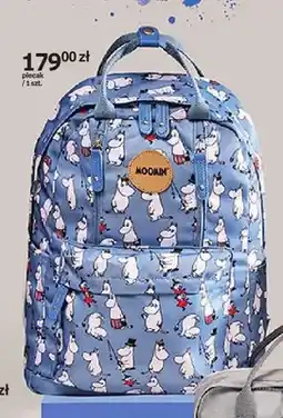 Empik Plecak szkolny Moomin niebieski we wzory oferta
