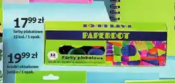 Empik Farby plakatowe 12 kolorów Paperdot oferta