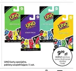 Empik Karty specjalne UNO Stack Pack pakiet uzupełniający oferta