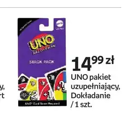 Empik Gra karciana UNO pakiet uzupełniający Dokładanie oferta