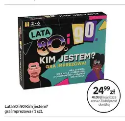Empik Gra imprezowa Lata 80 i 90 Kim jestem? Gift Republic oferta