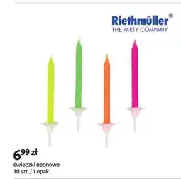 Empik Świeczki neonowe Riethmüller oferta