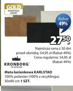 JYSK Mata łazienkowa Kronborg oferta