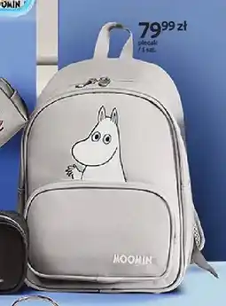 Empik Plecak szkolny Moomin jasnoszary oferta