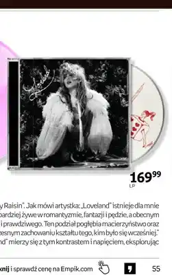 Empik Płyta winylowa LP Suki Waterhouse Loveland oferta