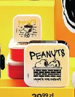 Empik Zestaw lunchboxów Peanuts oferta