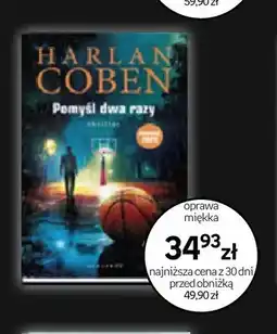 Empik Książka Pomyśl dwa razy Harlan Coben oprawa miękka oferta