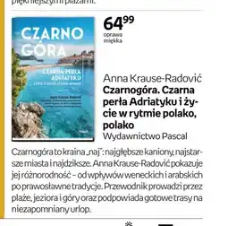 Empik Książka Czarnogóra. Czarna perła Adriatyku i życie w rytmie polako, polako Anna Krause-Radović oferta