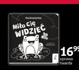 Empik Książka Rozkładanka Miło Cię widzieć oprawa twarda oferta