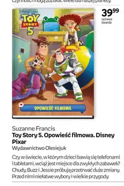 Empik Książka Toy Story 5 Opowieść filmowa Disney Pixar oferta