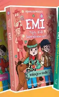 Empik Książka Emi i Tajny Klub Superdziewczyn Wakacje w siodle Agnieszka Mielech oferta